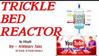 Trickle Bed ReactorChemical Reaction EnggBest Video in HindiChemical Engg amp Allied Branches [upl. by Irisa]