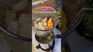 Order from Daraz  Frying and Boiling Pot Daraz [upl. by Jenette]