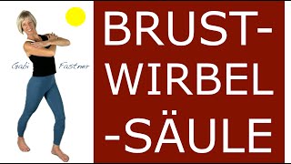 ✒️ 17 min für eine schmerzfreie Brustwirbelsäule  BWSGymnastik im Stehen ohne Geräte [upl. by Anyehs]