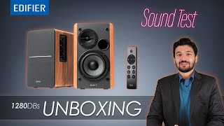 Edifier R1280dbs Unboxing and First Sound Test [upl. by Silvan]