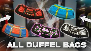 Easiest Way To Get All Duffel Bags Glitch In GTA 5 Online 152 Easy Duffel Bags Glitch 2021 [upl. by Ahsiuqel]