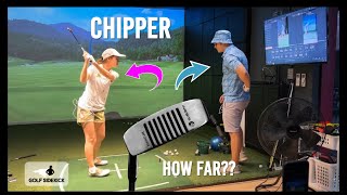 How Far Can You Hit a Golf Chipper [upl. by Ahsinotna]