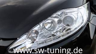 NEW SWLight headlights for Fiesta Mk7 JA8 chrome SWTuning [upl. by Codi]