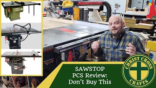 Is sawstop PCS Worth The Hype Heres My Review [upl. by Akinihs]