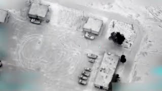 Bayraktar TB2 drones destroy a convoy of SDF in Syria [upl. by Adyl668]