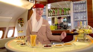 Cabin Tour  Twoclass Airbus A380  Emirates Airline [upl. by Carlen237]