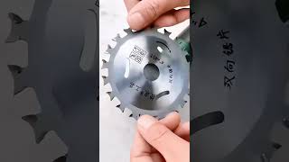 Carbide doublesided saw blade for woodworkingviralvideo hardware decoration tools shorts [upl. by Kari467]