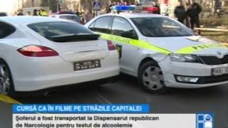 Un tânăr cu Porscheul a pus pe jar poliţia [upl. by Marissa]