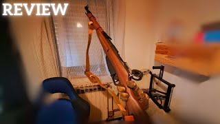 WinGun Mosin Nagant M44 Airsoft Review 2024 [upl. by Barnebas]