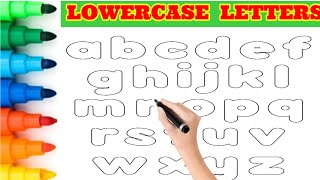 ABC Phonics Song  A for Apple  Lowercase Alphabet Letters a to z  Kids Alphabet Fun [upl. by Alicia]