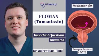 How to take Tamsulosin FLOMAX  What All Patients Need to Know  Dose Side Effects amp More [upl. by Elamor]