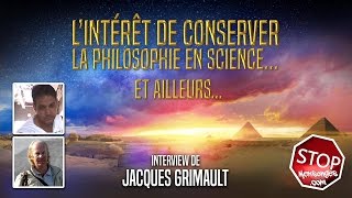 Lintérêt de conserver la philosophie en science et ailleurs [upl. by Aihselef]