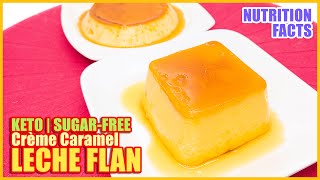 KETO SUGARFREE LECHE FLAN CRÈME CARAMEL [upl. by Ellehcit526]