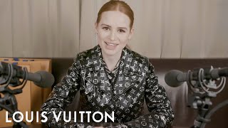 Madelaine Petsch at the Womens Cruise 2020 Show  LOUIS VUITTON [upl. by Lindley249]