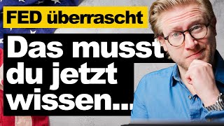 Zinserhöhungen vom Tisch DAS feiern die Märkte und DAS darf nicht passieren  FedEntscheidung [upl. by Aipotu]