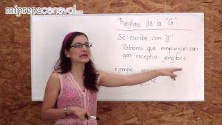 Reglas de la quotGquot  Curso Gratuito Preparatoria Ceneval [upl. by Suilienroc683]