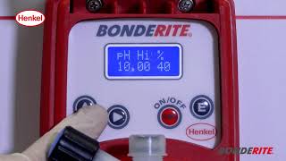 Equipment BONDERITE TUTORIAL VIDEO  VMS Panel Pump Setting [upl. by Vastah]