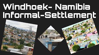 Beautiful Informal Settlement Windhoek Namibia’s capital city  4K Drive [upl. by Jaenicke974]