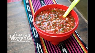 Chirmol Guatemalteco  Receta Super Facil [upl. by Namad64]