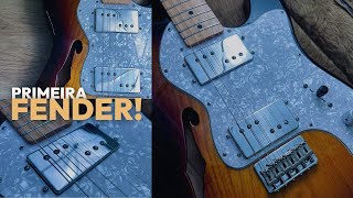 Comprei minha PRIMEIRA FENDER Fender Telecaster Thinline 72  vlog11 [upl. by Feldt]