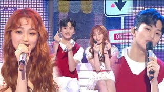 Special StageMARK X MINA  A midsummer nights sweetness  마크X미나  한여름밤의 꿀 Music core 20180811 [upl. by Eldnek]