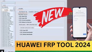 HUAWEI FRP TOOL 2024 BYPASS ALL CUP QUALCOMMKIRIN  HUAWEI ID REMOVE ONE CLICK  Frpbypass [upl. by Einomrah]