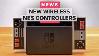 NES wireless controllers announced for Nintendo Switch Online [upl. by Dib655]