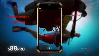 DOOGEE S88 PRO Underwater Camera [upl. by Nylidam34]