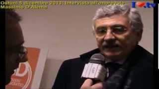 Ostuni 051213 Intervista a Massimo DAlema [upl. by Chauncey810]