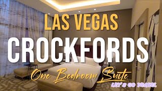 Crockfords Las Vegas  One Bedroom Suite  Resorts World Las Vegas [upl. by Goerke]