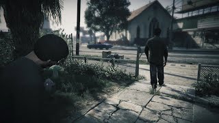 GTA V  Lamar Roasts Franklin so hard he dies [upl. by Pliske]