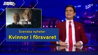 Kvinnor i försvaret [upl. by Ecidnacal]