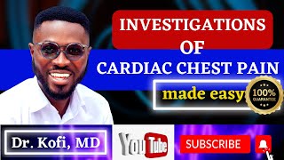 Investigations of cardiac causes of chest pain  TutorMed  ecgsimplified medicinesimplified gmdc [upl. by Retse]