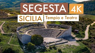 Tempio e Teatro di Segesta  Sicilia 4K [upl. by Gibby]