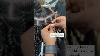 detailed passion twist tutorial passiontwist braidtutorial fyp [upl. by Pravit]