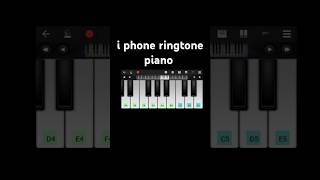 i phone ringtone piano [upl. by Luht]