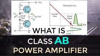 Class AB Power Amplifier  Power Amplifier  Analog Electronics [upl. by Yorled174]