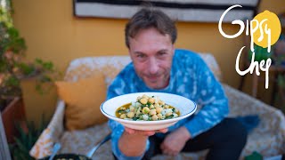 La receta de garbanzos con bacalao de Gipsy Chef que solo te llevará cinco minutos [upl. by Heiskell]