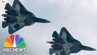 Russian jets flew over US Syrian base nearly every day in March [upl. by Sitoeht]