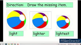 Lightlighterlightest and Heavyheavierheaviest Grade 1 powerpoint presentationYour Math Guide [upl. by Renault]