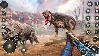 Wild Dinosaur Hunter Game – Android Gameplay [upl. by Bubb]