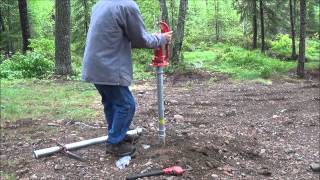 How To Install A Hand Pump Water Well The Tent Well Finally [upl. by Thaddeus]