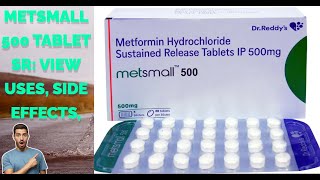 Metsmall 500 Tablet SR View Uses Side Effectsmedicane askpharmacist metformin metsmall500 [upl. by Cartie]