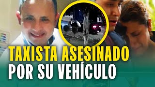 Matan a taxista para robarle su vehículo Así fue el momento de su asesinato al resistirse al robo [upl. by Ecerehs]