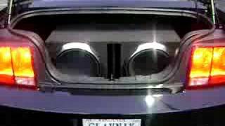 Rockford Fosgate P3s In 2007 Mustang [upl. by Hinson244]