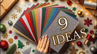 9 DIY Christmas Crafts Ideas ❄️ Simple amp Affordable Diy Christmas decorations ideas for home [upl. by Harden310]