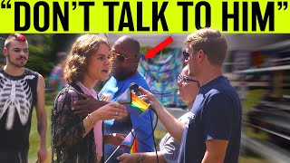 Pride Festival Organizers Didnt Want Him Asking the Preacher Questions [upl. by Esilahc]