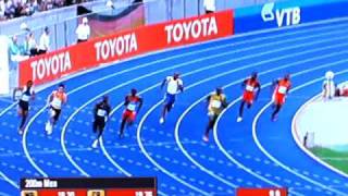 Usain Bolt 200m SemiFinal Berlin 2009 [upl. by Eceirahs]