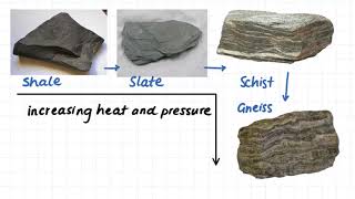 117 Metamorphic Rock Rock Classification Examples [upl. by Palmira]