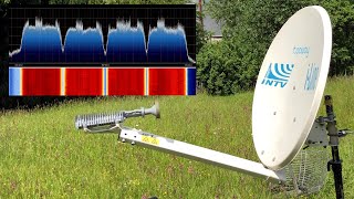 KASAT internet dish assembly and SDR test [upl. by Yenahteb98]